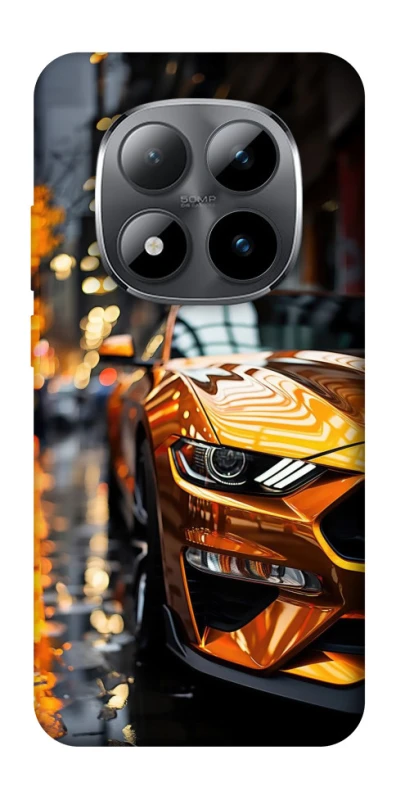 Чохол на Xiaomi Redmi Note 15 Pro 5G Golden sports car фото 1 з 1