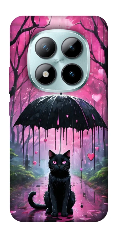 Чехол на Xiaomi Redmi Note 15 Pro+ 5G Black cat фото 1 из 1