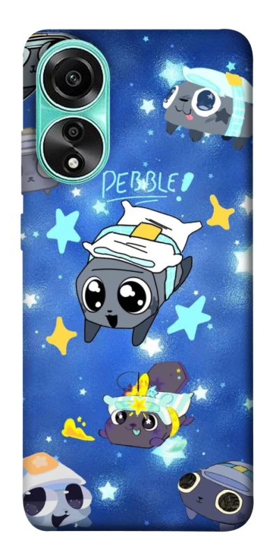Чохол на Oppo A78 4G Pebble kitten stars фото 1 з 1