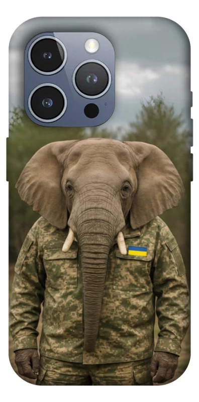 Чохол на Apple iPhone 16 Pro Max Слон захисник фото 1 з 1