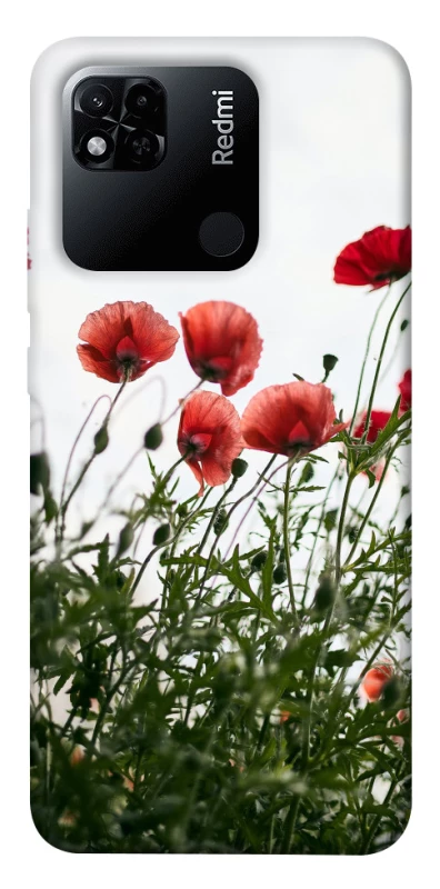 Чехол на Xiaomi Redmi 10A Поле маков фото 1 из 1