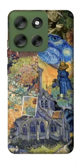 Чехол на Motorola Moto G56 5G Van Gogh collage фото 1 из 1
