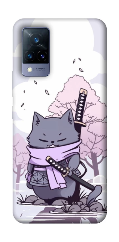 Чохол на Vivo V21 Samurai cat фото 1 з 1