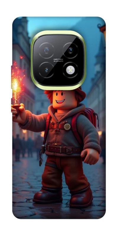 Чохол на Realme Narzo 70 Turbo Roblox Fire Logo Blue Flames фото 1 з 1