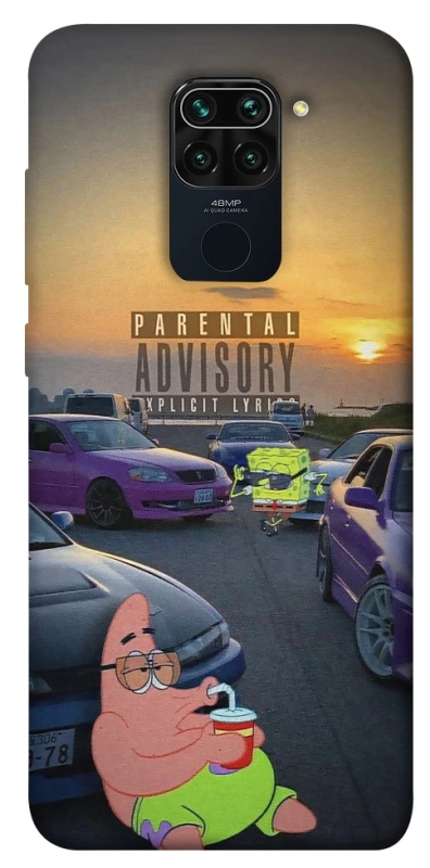 Чохол на Xiaomi Redmi Note 9 / Redmi 10X Патрік на перегонах фото 1 з 1