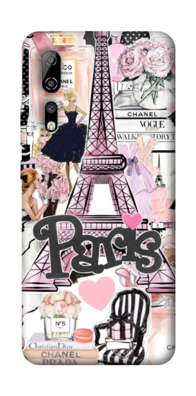 Чохол на ZTE Axon 10 Pro Fashion collage ver.8 фото 1 з 1