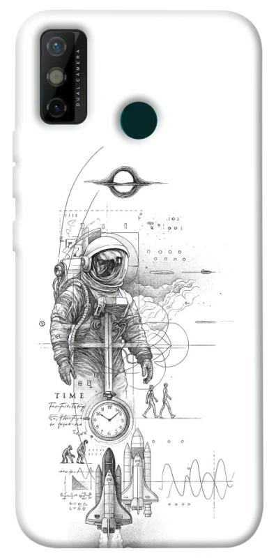 Чехол на TECNO Spark 6 Go Tattoo ver.1 фото 1 из 1