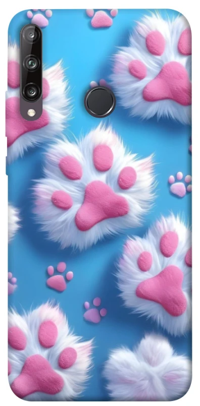 Чохол на Huawei P40 Lite E Cat paw фото 1 з 1