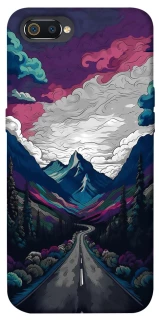 Чехол на Realme C2 Нарисованные горы фото 1 из 1