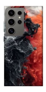 Чохол на Samsung Galaxy S24 Ultra Black and Red фото 1 з 1