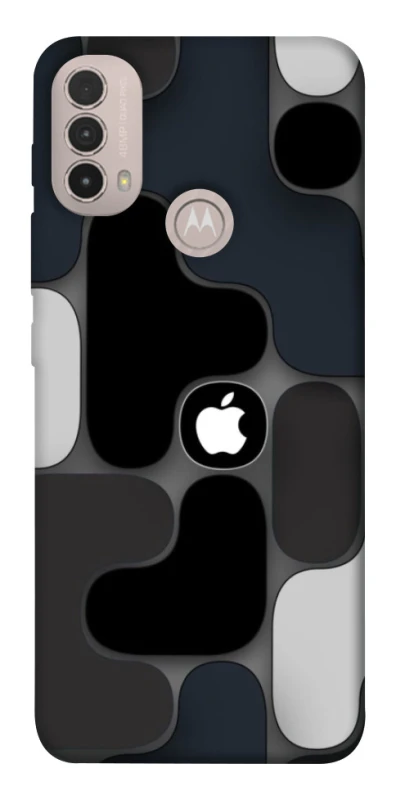 Чохол на Motorola Moto E40 Apple logo ver.8 фото 1 з 1