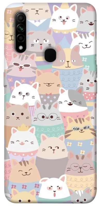 Чохол на Oppo A31 Funny Kittens ver.2 фото 1 з 1