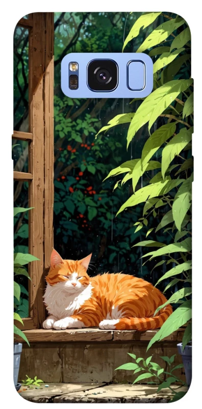 Чохол на Samsung G950 Galaxy S8 red cat фото 1 з 1