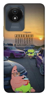 Чехол на Vivo Y02 Патрик на гонках фото 1 из 1