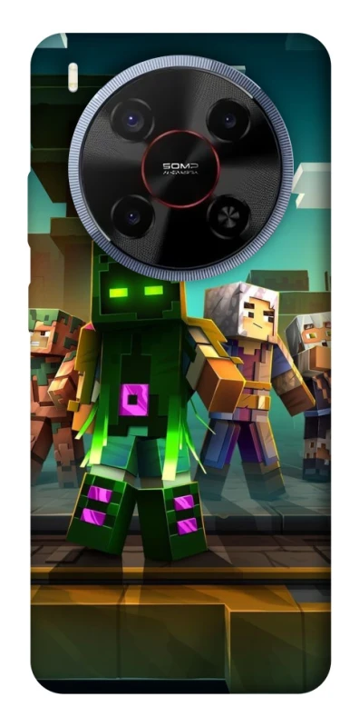 Чехол на ZTE Blade V70 Max Minecraft dungeon фото 1 из 1