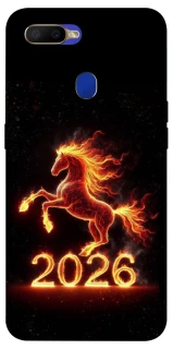 Чехол на Oppo A5s Red Fire Horse ver.1 фото 1 из 1