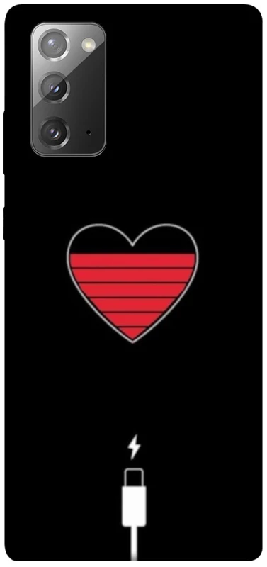 Чохол на Samsung Galaxy Note 20 Charge your heart фото 1 з 1