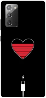 Чохол на Samsung Galaxy Note 20 Charge your heart фото 1 з 1