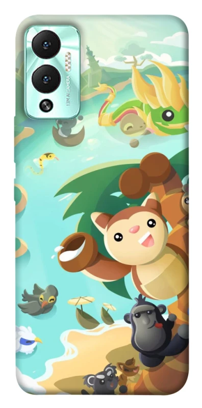 Чохол на Infinix Hot 12 Play Adopt Me Tropical Adventure фото 1 з 1