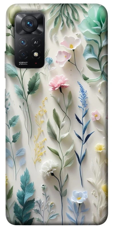 Чохол на Xiaomi Redmi Note 11 Pro 4G/5G Floral design ver.3 фото 1 з 1