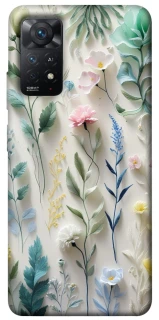 Чехол на Xiaomi Redmi Note 11 Pro 4G/5G Floral design ver.3 фото 1 из 1
