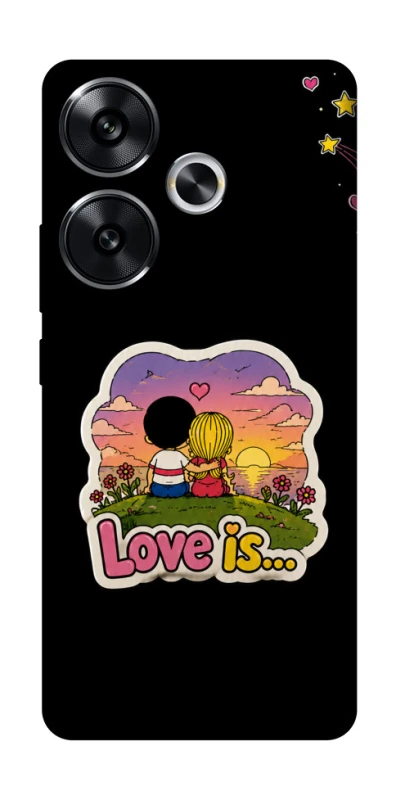 Чохол на Xiaomi Poco F6 Love is ver.5 фото 1 з 1