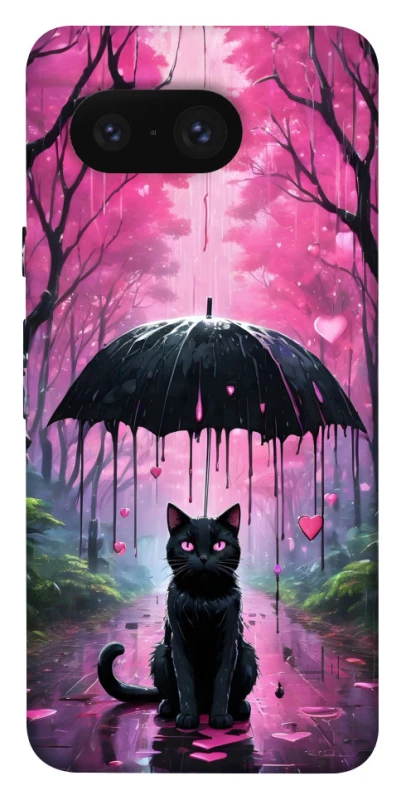 Чохол на Google Pixel 8 Black cat фото 1 з 1