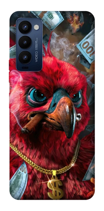 Чехол на TECNO Camon 18 Pro Попугай фото 1 из 1