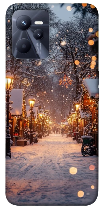 Чохол на Realme C35 Новорічний v50 фото 1 з 1