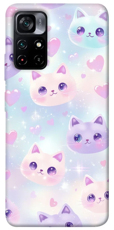 Чохол на Xiaomi Poco M4 Pro 5G Funny Kittens ver.4 фото 1 з 1