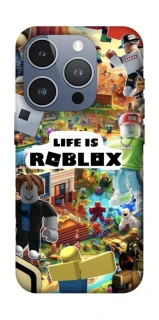 Чехол на Apple iPhone 16 Pro Life is Roblox фото 1 из 1