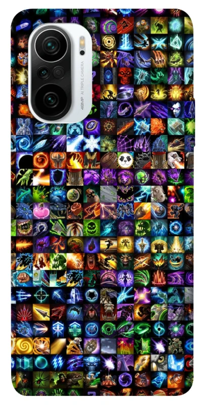 Чохол на Xiaomi Redmi K40 / K40 Pro / K40 Pro+ / Poco F3 Abilities menu ver.1 фото 1 з 1