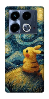 Чохол на Infinix Note 40 4G Pikachu and Van Gogh фото 1 з 1