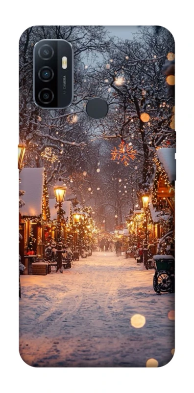 Чохол на Oppo A53 / A32 / A33 Новорічний v50 фото 1 з 1