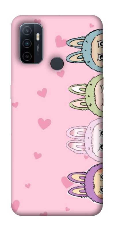 Чехол на Oppo A53 / A32 / A33 All Labubu 4 фото 1 из 1