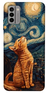 Чехол на Nokia G22 van gogh cat фото 1 из 1