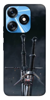 Чохол на TECNO Spark 10 Мечі Ведьмака фото 1 з 1