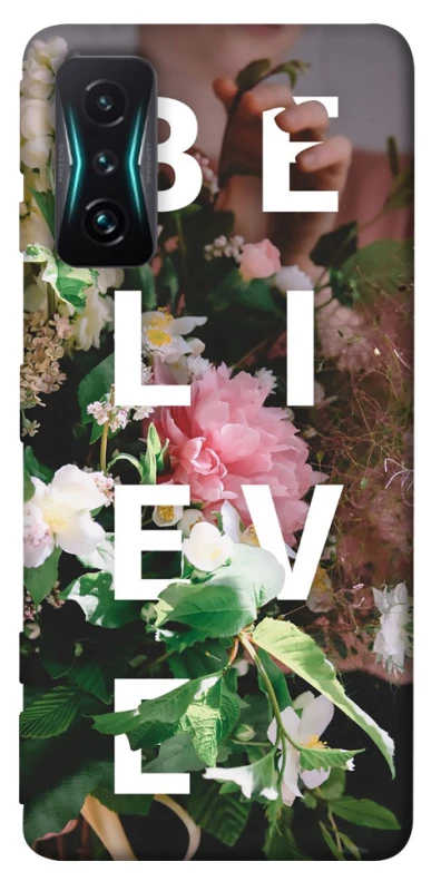 Чохол на Xiaomi Redmi K50 Gaming Believe фото 1 з 1