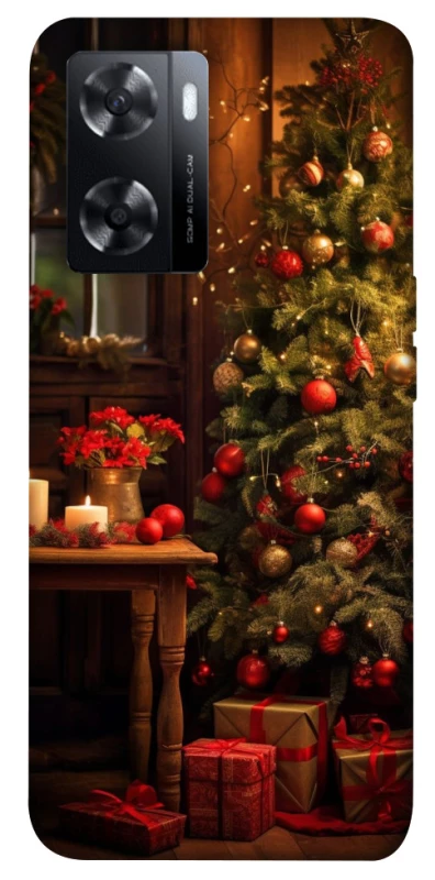 Чохол на Oppo A57s Новорічний v47 фото 1 з 1