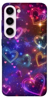 Чохол на Samsung Galaxy S23+ Drawn hearts фото 1 з 1