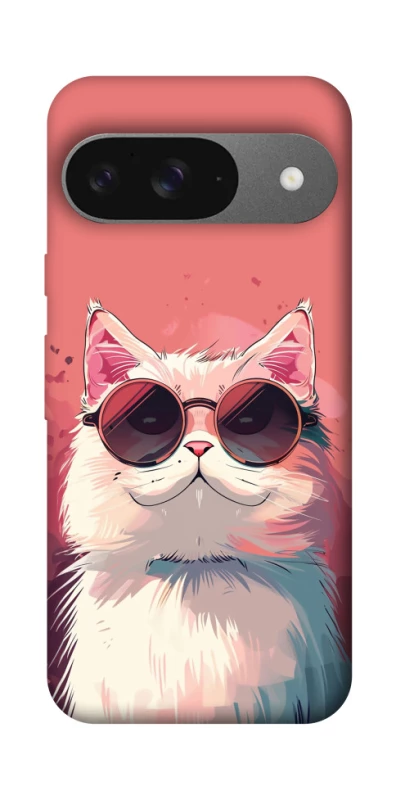 Чохол на Google Pixel 10 Сat with glasses фото 1 з 1
