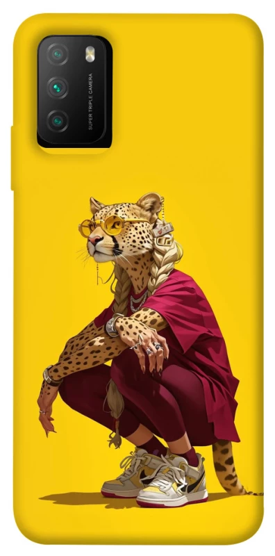 Чохол на Xiaomi Poco M3 Ягуар фото 1 з 1