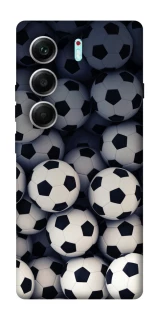 Чехол на Tecno Camon 40 Pro Футбольные мячи фото 1 из 1