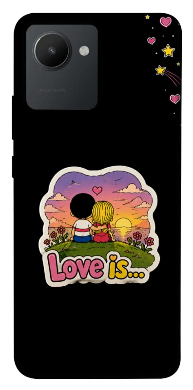 Чехол на Realme C30 Love is ver.5 фото 1 из 1