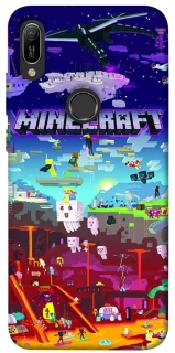 Чехол на Huawei Y6 (2019) Minecraft world фото 1 из 1