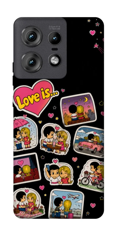 Чохол на Motorola Edge 50 Pro Love is ver.3 фото 1 з 1