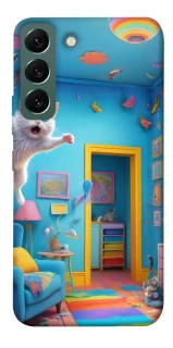 Чохол на Samsung Galaxy S22 crazy cat фото 1 з 1