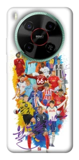 Чехол на ZTE Nubia V70 Max Football Abstract v2 фото 1 из 1