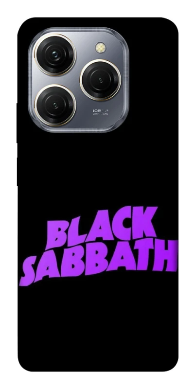 Чохол на TECNO Spark 20 Pro Black Sabbath logo ver.1 фото 1 Чохол на TECNO Spark 20 Pro Black Sabbath logo ver.1 фото 1 з 1