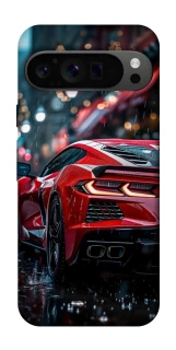 Чехол на Google Pixel 9 Pro Red sports car фото 1 из 1